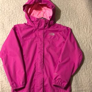 Girls North face windbreaker